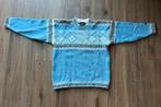 Skjaeveland Noorse wollen trui L / XL, Kleding | Dames, Blauw, Maat 46/48 (XL) of groter, Ophalen of Verzenden, Skjaeveland