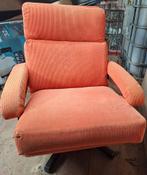 Retro stoel fauteuil, Ophalen, Gebruikt, Eenpersoons, 75 tot 100 cm