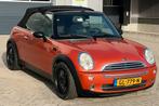 MINI COOPER CABRIO 1.6 16V CABRIOLET BJ2004 ORANJE METALLIC, Auto's, Mini, Achterwielaandrijving, Zwart, Cabriolet, 116 pk