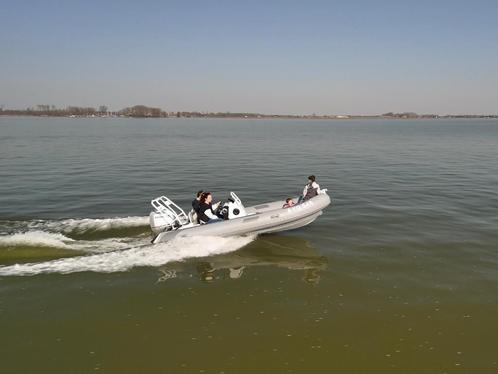 Rib 480 75pk Honda, Watersport en Boten, Rubberboten, Zo goed als nieuw, Overige merken, Aluminium, 70 tot 120 pk, Benzine, Ophalen