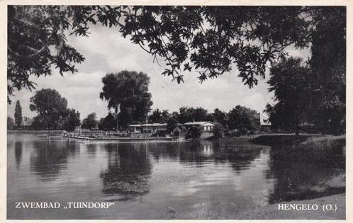 hengelo ov  zwembad''tuindorp'', Verzamelen, Ansichtkaarten | Nederland, Overijssel, 1960 tot 1980, Ophalen of Verzenden