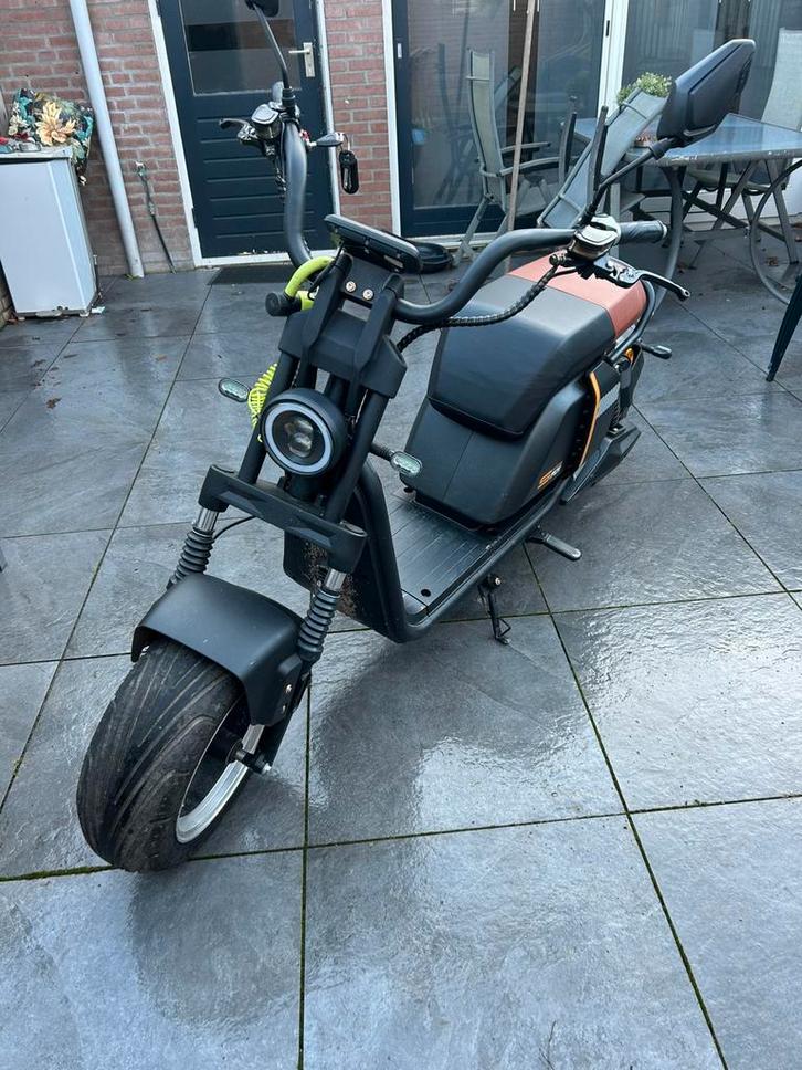 Dikke vette e chopper  met brede wielen, Fietsen en Brommers, Snorfietsen en Snorscooters, Zo goed als nieuw, Overige merken, Elektrisch