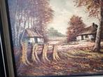 Groot Olieverf schilderij 80 x 130 cm, Ophalen