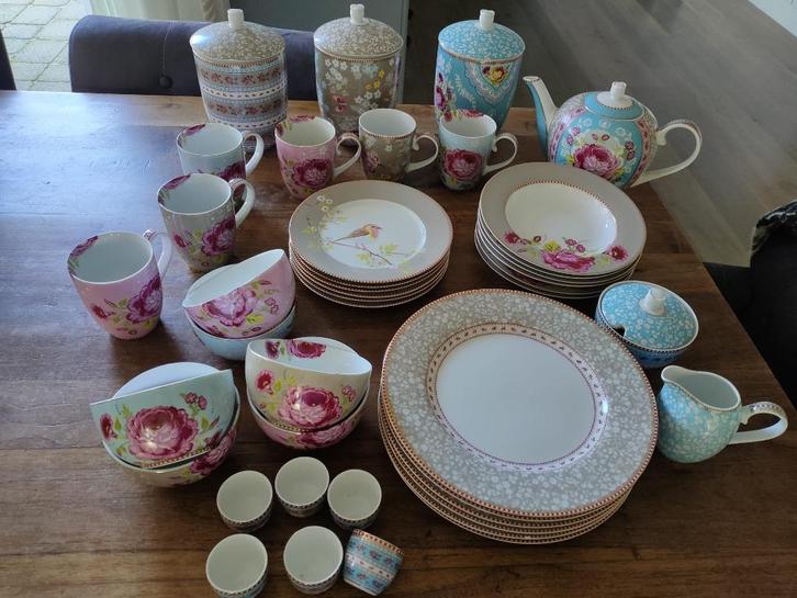 Pip Servies, Huis en Inrichting, Keuken | Servies, Zo goed als nieuw, Compleet servies, Overige stijlen, Porselein, Ophalen