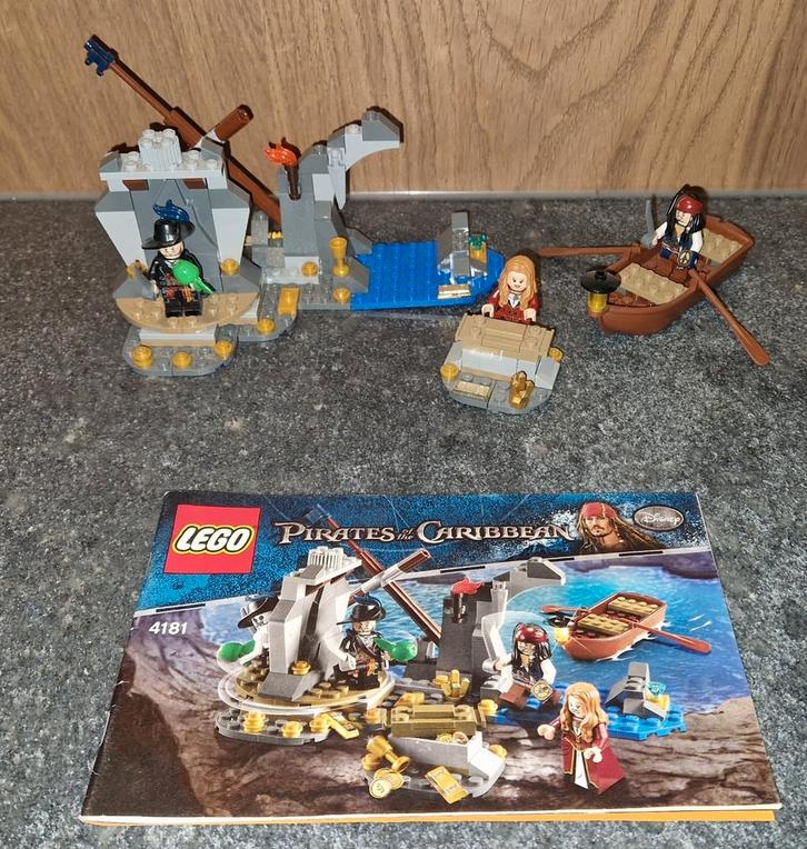 LEGO Isla de la Muerta (4181) 100% Compleet, Kinderen en Baby's, Speelgoed | Duplo en Lego, Zo goed als nieuw, Lego, Complete set