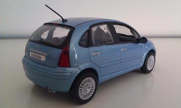 Citroen C3 blauw 2002 Norev 1:43 beschikbaar voor biedingen