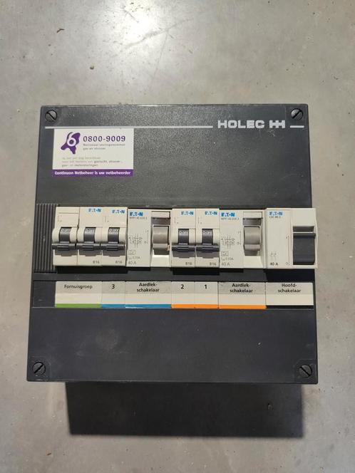 Groepenkast 1 fase fornuis groep holec Eaton 3 groeps, Doe-het-zelf en Verbouw, Elektra en Kabels, Zo goed als nieuw, Overige typen