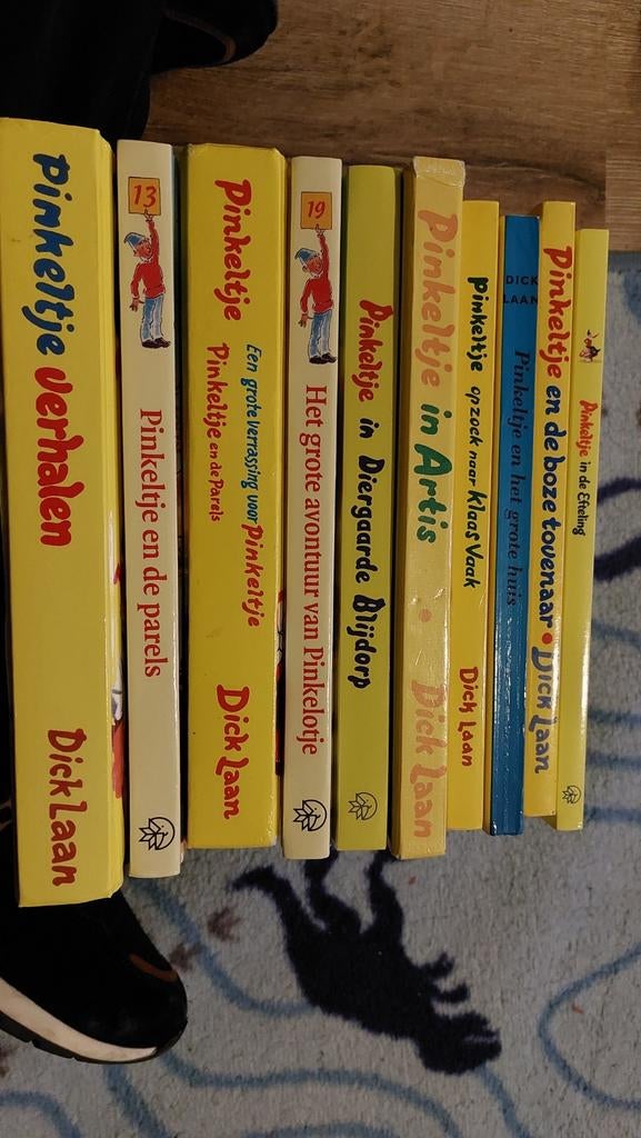 Pinkeltje Boeken Collectie - 10 stuks, Ophalen of Verzenden, Gelezen, Dick Laan, Fictie algemeen