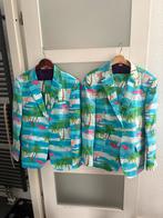 Oppo suits flamingo pakken, Kleding | Heren, Carnavalskleding en Feestkleding, Ophalen of Verzenden, Zo goed als nieuw, Maat 48/50 (M)