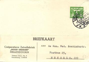 Nooit Gedacht, Hellendoorn - 10.1942 - briefkaart beschikbaar voor biedingen