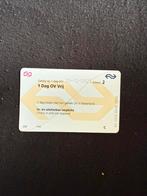 Ns ov kaart 2e klasse 1 dag ov vrij, Tickets en Kaartjes, Eén persoon, Kortingsbon, Overige typen