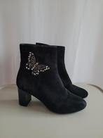 Gerry Weber leren laarzen vlinder zwart maat 37.5, Kleding | Dames, Schoenen, Zwart, Lage of Enkellaarzen, Ophalen of Verzenden