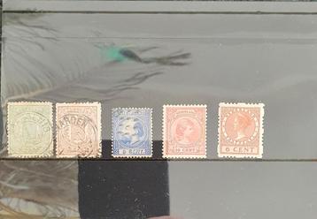 Nederlandse Zegels: Willem III, Wilhelmina, Roltanding beschikbaar voor biedingen