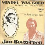 Jan Boezeroen ‎– Vondel Was Goed (1979), Ophalen of Verzenden, Gebruikt, Overige formaten, Levenslied of Smartlap