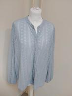 Prachtige romantische blouse van Vila maat XXL, okselm 67cm., Vila, Ophalen of Verzenden, Zo goed als nieuw, Blauw