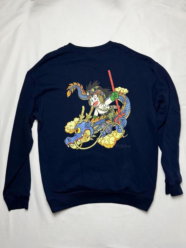 Uniqlo x Dragon Ball Daima Sweatshirt Size: M, Kleding | Heren, T-shirts, Zo goed als nieuw, Maat 48/50 (M), Blauw, Ophalen of Verzenden