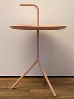 HAY DLM (Don’t Leave Me) roze bijzettafel, Minder dan 55 cm, Gebruikt, Metaal of Aluminium, Rond
