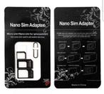 Nano sim adapter set per stuk €4,00 heb er nog maar twee van, Ophalen of Verzenden, Nieuw, Overige typen