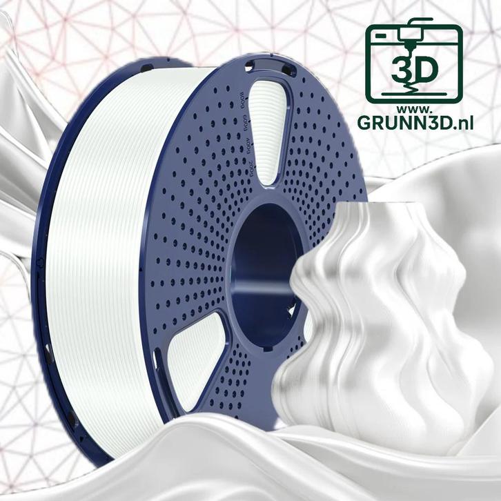 SUNLU 3D filament PLA+ SILK 1,75mm 1kg WIT, Computers en Software, 3D-printerbenodigheden, Nieuw, Ophalen of Verzenden