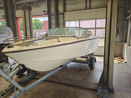 Almar te koop, Watersport en Boten, Speedboten, Gebruikt, 3 tot 6 meter, Benzine, Minder dan 70 pk, Polyester, Buitenboordmotor
