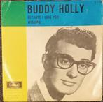 Buddy Holly - Because I Love You, Cd's en Dvd's, Vinyl Singles, Pop, Gebruikt, 7 inch, Single