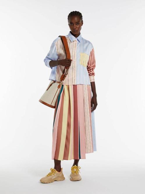 Max Mara Midi Rok Fagus - Maat 34 - Nieuw zonder kaartjes, Kleding | Dames, Rokken, Nieuw, Maat 34 (XS) of kleiner, Overige kleuren