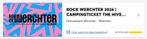 Rock Werchter 2026 | Campingticket The Hive Resort, Twee personen, Juli
