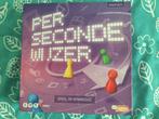 Per seconde wijzer. Gezellig tv-spel. Zgan., Hobby en Vrije tijd, Gezelschapsspellen | Bordspellen, Ophalen of Verzenden, Zo goed als nieuw