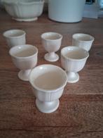 Wedgwood Queens Plain zgan Eierdopjes 6 x, Huis en Inrichting, Keuken | Servies, Overige typen, Ophalen of Verzenden, Zo goed als nieuw