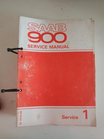 Saab 900 Onderhoudsboek - Compleet (excl. nr. 7) beschikbaar voor biedingen