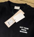 Drôle de Monsieur T-shirt - Maat M - Nieuw!, Kleding | Heren, T-shirts, Drôle de Monsieur, Maat 48/50 (M), Zwart, Nieuw