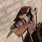 Antieke bankschroef, Antiek en Kunst, Ophalen of Verzenden