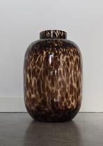 Cheetah vase XL, Huis en Inrichting, Woonaccessoires | Vazen, Ophalen, Gebruikt, Overige kleuren, Glas