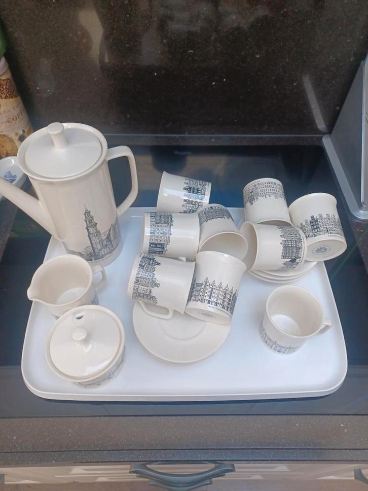 Villeroy & Boch Amsterdam Koffieservies, Antiek en Kunst, Antiek | Servies compleet, Verzenden