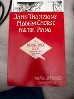 John Thompson Piano Cursus - Vierde Graad, Gebruikt, Klassiek, Les of Cursus, Ophalen of Verzenden