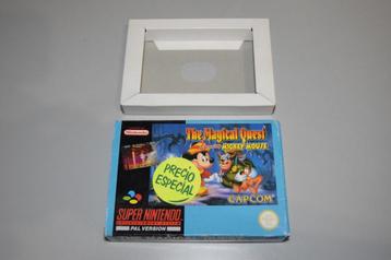 Super Nintendo (SNES) : The Magical Quest (alleen doosje) beschikbaar voor biedingen