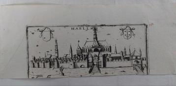13 / Harllm - Haarlem Kopergravure uit 1706 beschikbaar voor biedingen