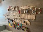 Houten Treinbaan - Veel Accessoires!, Ophalen, Gebruikt, Jongen of Meisje