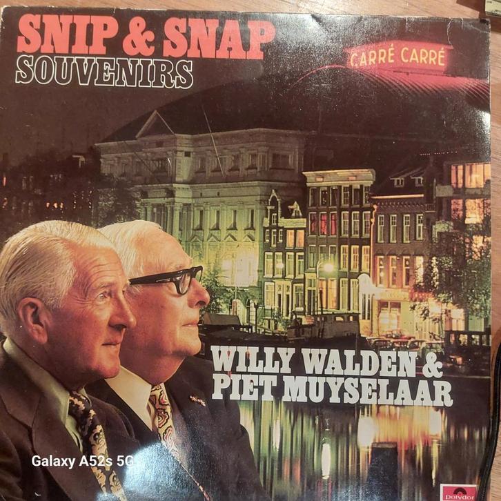 Snip & Snap Souvenirs Vinyl LP - Willy Walden & Piet Muysela, Cd's en Dvd's, Vinyl | Country en Western, Zo goed als nieuw, 12 inch