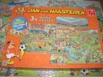 Puzzel 3 x Jan van Haasteren VOETBAL + Posters, Gebruikt, Ophalen of Verzenden, 500 t/m 1500 stukjes, Legpuzzel