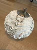 Decoratieve olielamp met zilveren accenten, Ophalen, Gebruikt, Minder dan 25 cm