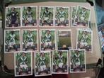 14 Kaartjes VFL Wolfsburg, Verzamelen, Ophalen of Verzenden, Nieuw, Buitenlandse clubs, Poster, Plaatje of Sticker