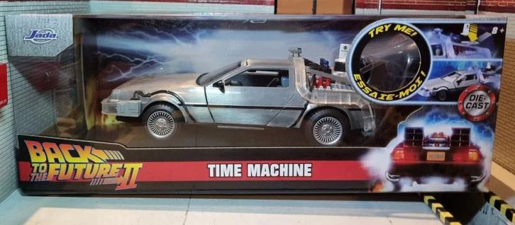 Lege doos Jada Delorean Back to the Future, Hobby en Vrije tijd, Modelauto's | 1:18, Gebruikt, Auto, Ophalen of Verzenden