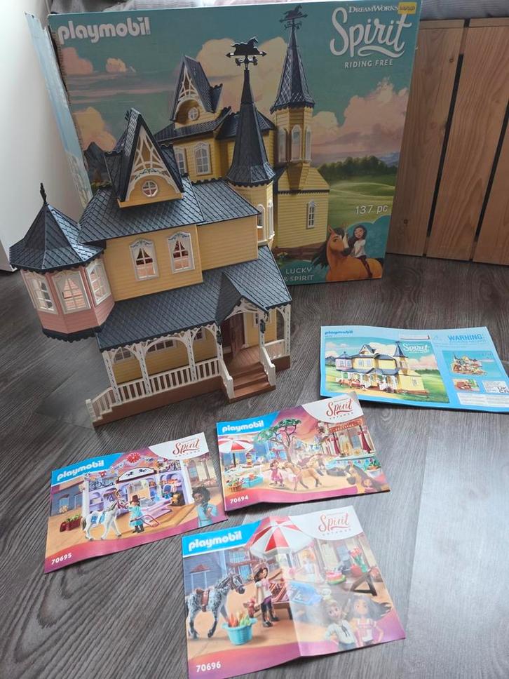 Complete Playmobil Spirit Set, Kinderen en Baby's, Speelgoed | Playmobil, Zo goed als nieuw, Complete set, Ophalen