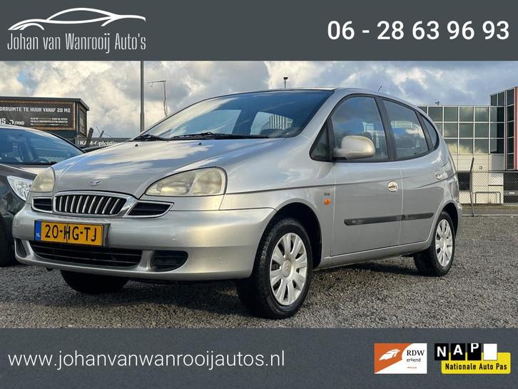 Daewoo Tacuma 1.8 SE/Nieuwe apk., Auto's, Daewoo, Bedrijf, Te koop, Tacuma, ABS, Airbags, Airconditioning, Centrale vergrendeling