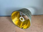 LAMPENKAPJE VELOURS MET GOUDEN BIESJE, Huis en Inrichting, Lampen | Lampenkappen, Gebruikt, Rond, Ophalen of Verzenden, Minder dan 25 cm