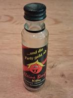 Miniatuur KiBa Likeurflesje, Verzamelen, Glas en Borrelglaasjes, Ophalen of Verzenden, Gebruikt, Borrel- of Shotglas