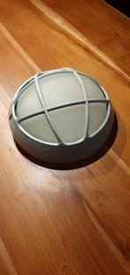 Unieke jaren 30 vintage buitenlamp, Gebruikt, Minder dan 50 watt, Wandlamp, Aluminium