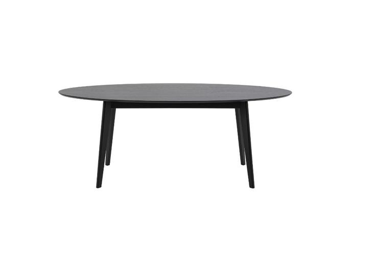 by fonQ Bolt Eettafel - 200 x 90 cm - Zwart | Van €499, nu, Huis en Inrichting, Tafels | Eettafels, Nieuw, 50 tot 100 cm, 200 cm of meer