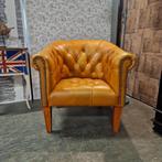 Chesterfield Club chair - Golden oak // NIEUW!, Ophalen